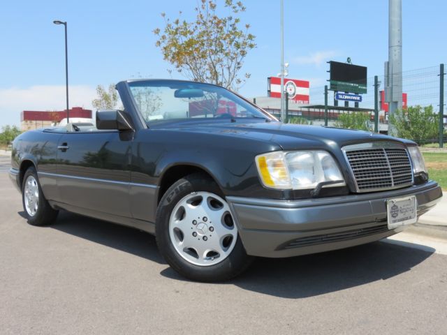 1994 mercedes e320 cabriolet, 3.2l, auto, power top, michelins, 1 family owned