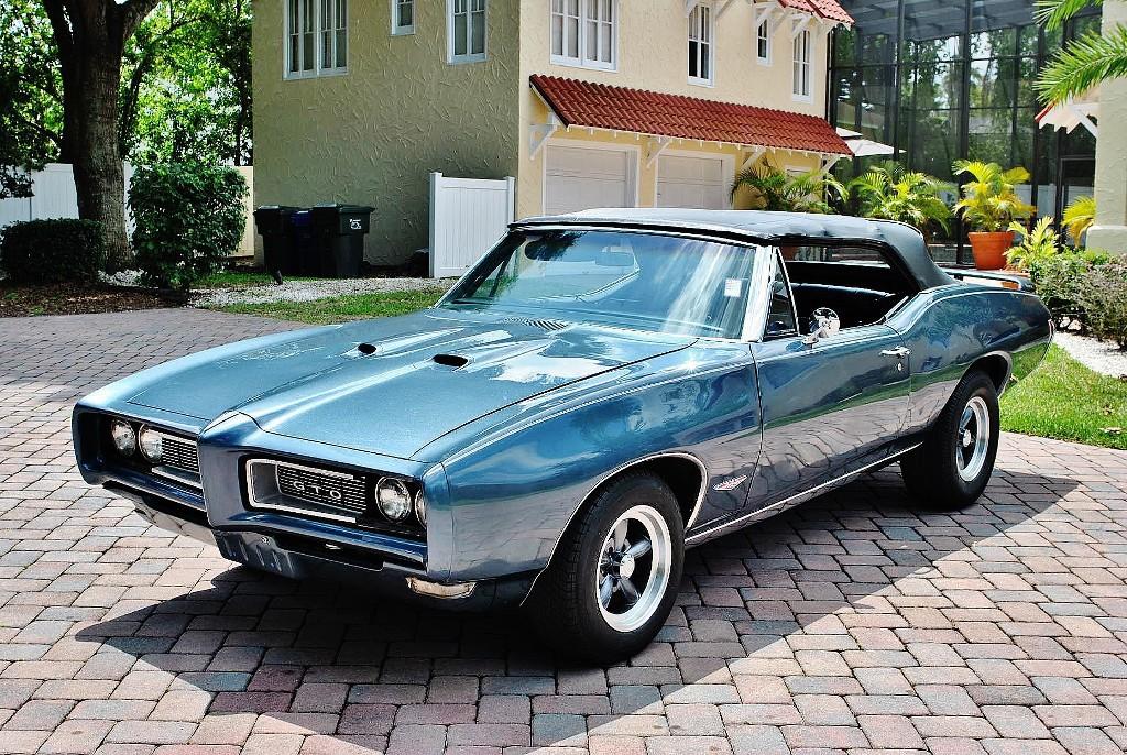 1968 pontiac gto tribute convertible fully restored