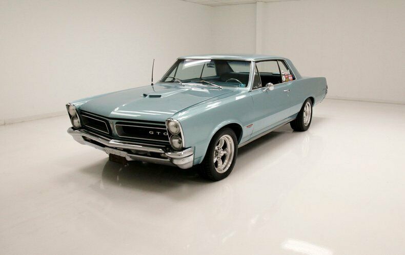nice respray on straight steel/healthy 455ci v8/th400 3-speed/nice gto tribute