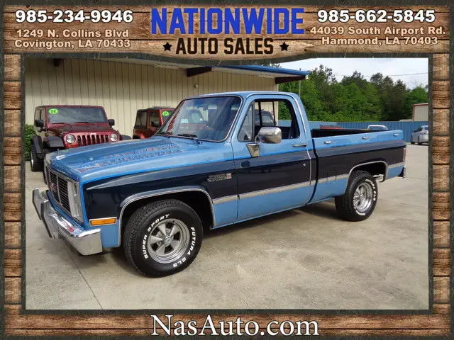 1986 gmc sierra !! freshly restored !!!!super nice !!!!