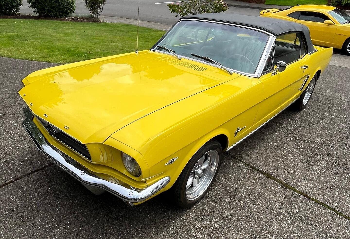 1966 ford mustang less than 7000 miles on rebuilt motor