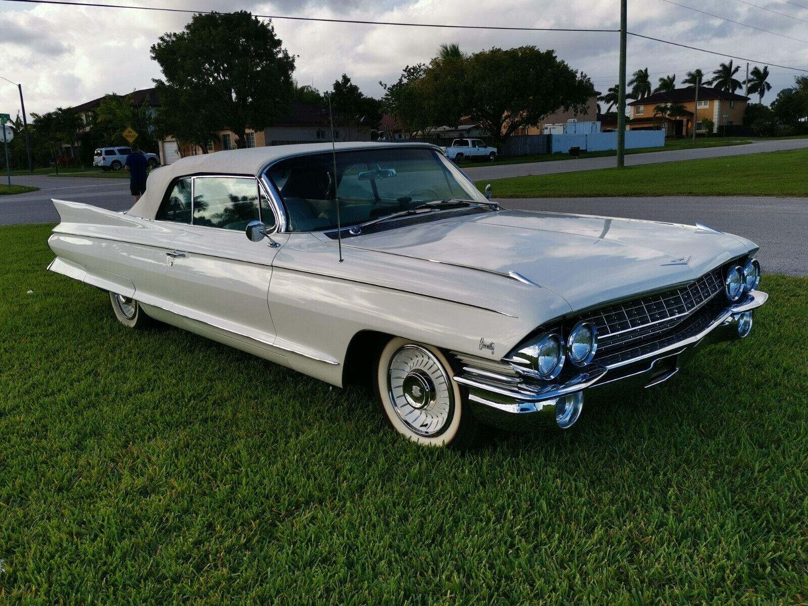 1961 cadillac series 62 eldorado biarritz convertible 35462 miles