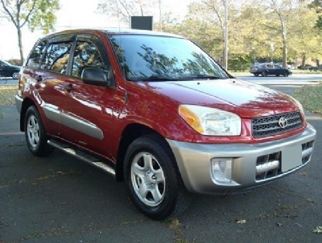 red 2003 toyota rav4 rav4 in raleigh, nc