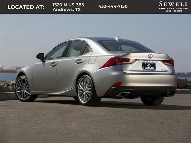 2017 lexus is 200t base
