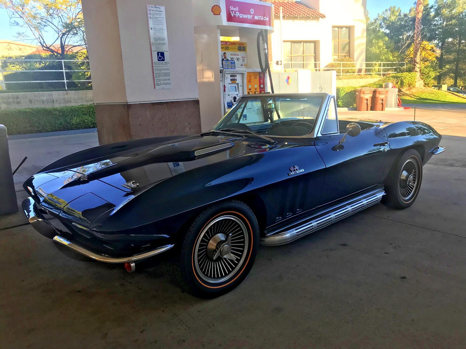 1966 chevrolet corvette rare laguna blue convertible best options