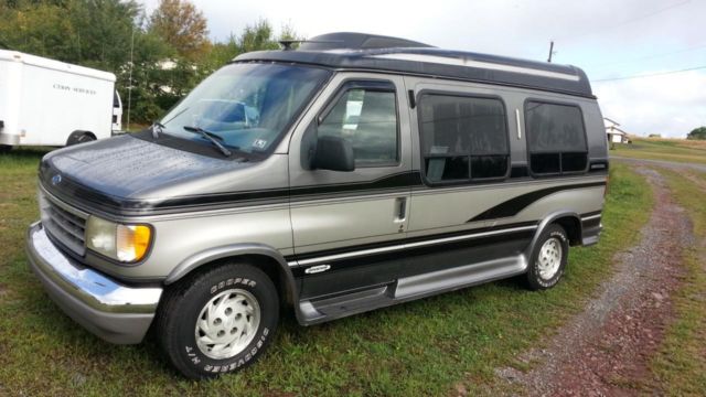 1993 e150 ford high top custom conversion van v8 auto runs great 2016 inspection