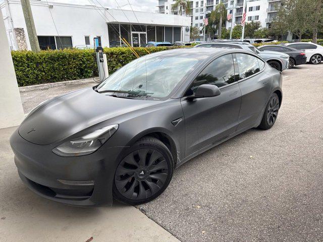 2021 tesla model 3 standard range plus