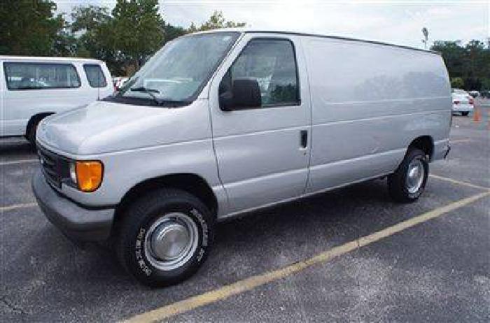 used 2006 ford e-250 van, 56,890 miles in bushnell, fl