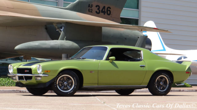 1970 chevrolet camaro z28 5.7l 350 v8 macneish certified video