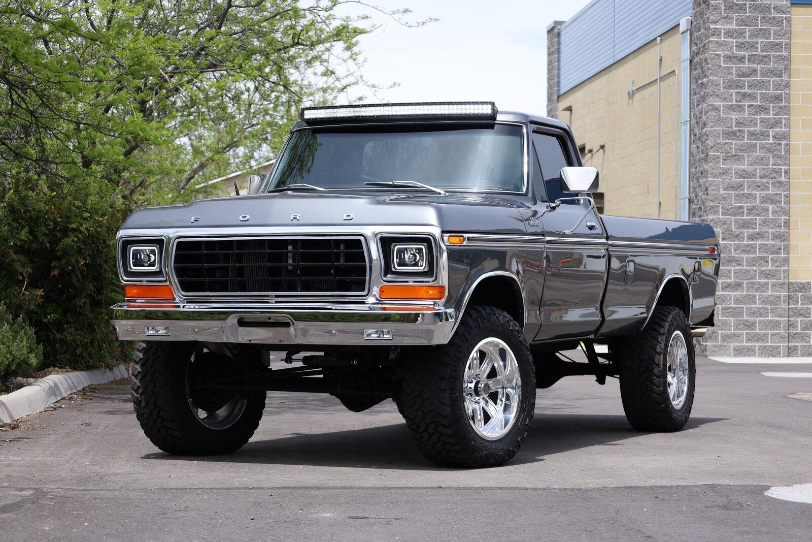 1979 ford ranger 100 miles grey 400ci v8 automatic