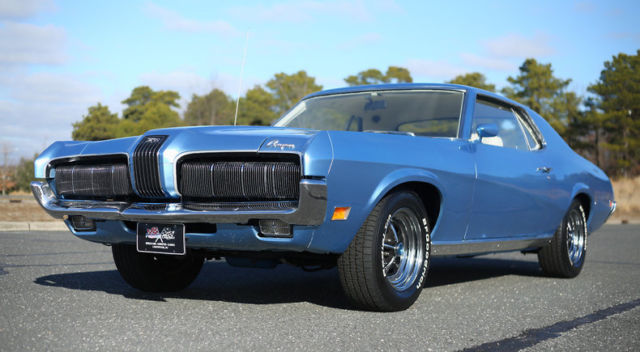 1970 mercury cougar - 351 v8! restored! sharp car!