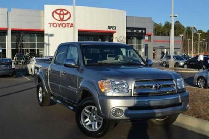 used 2006 toyota tundra double cab 4x4 truck, 68,354 miles in apex, nc