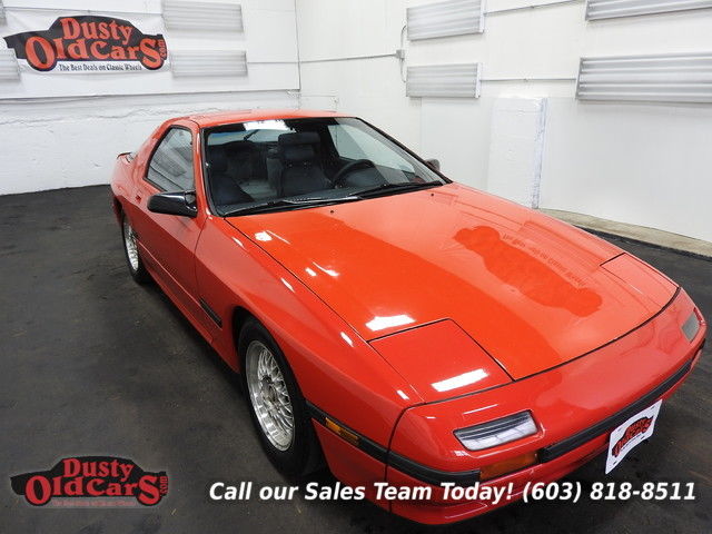 1986 red runs drives body inter 1.3l rotary 5 spd man!