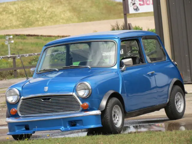 1977 blue mini fun 4 speed classic british unique collectible