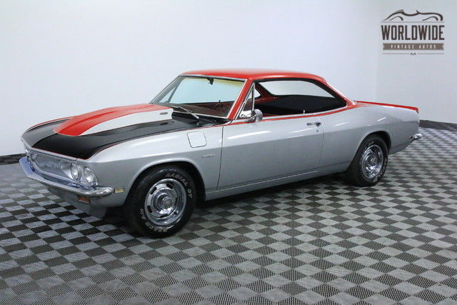 1966 red monza restored custom hot rod v8!!!!