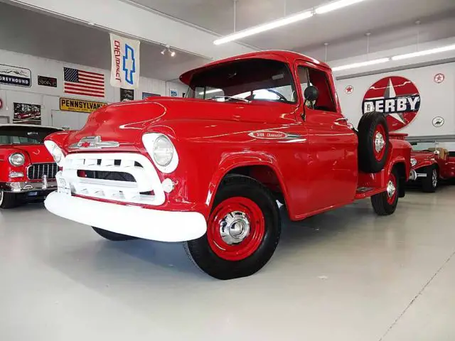 restored original 3100 series step side with mount