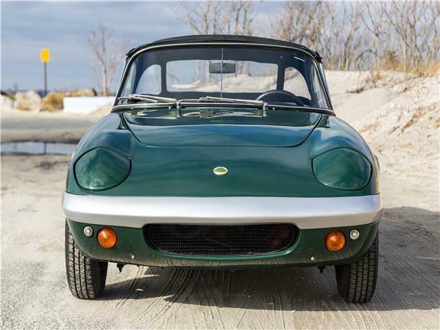1967 lotus elan se classic british racing green
