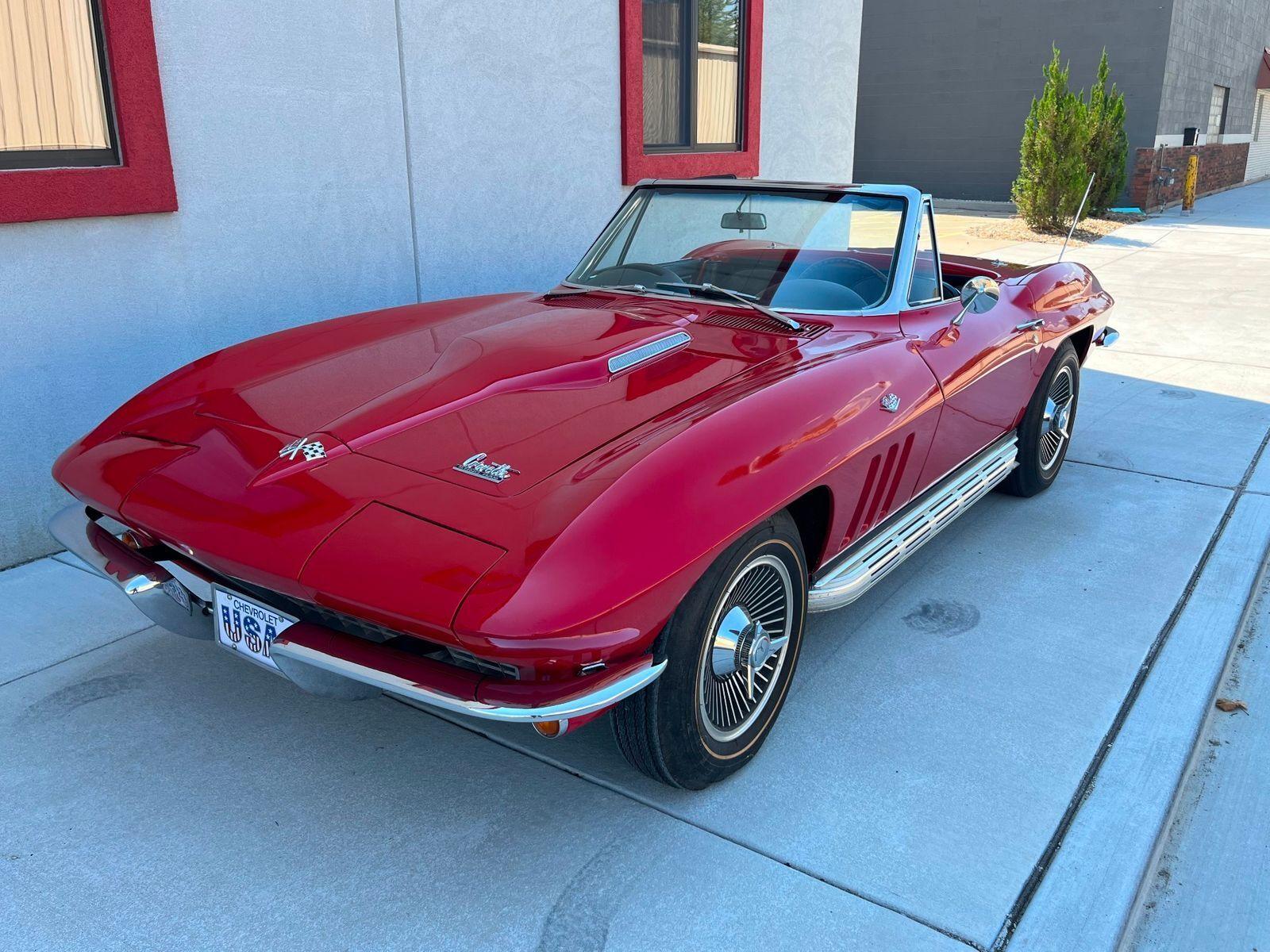 1965 chevrolet corvette stingray convertible 40000 miles
