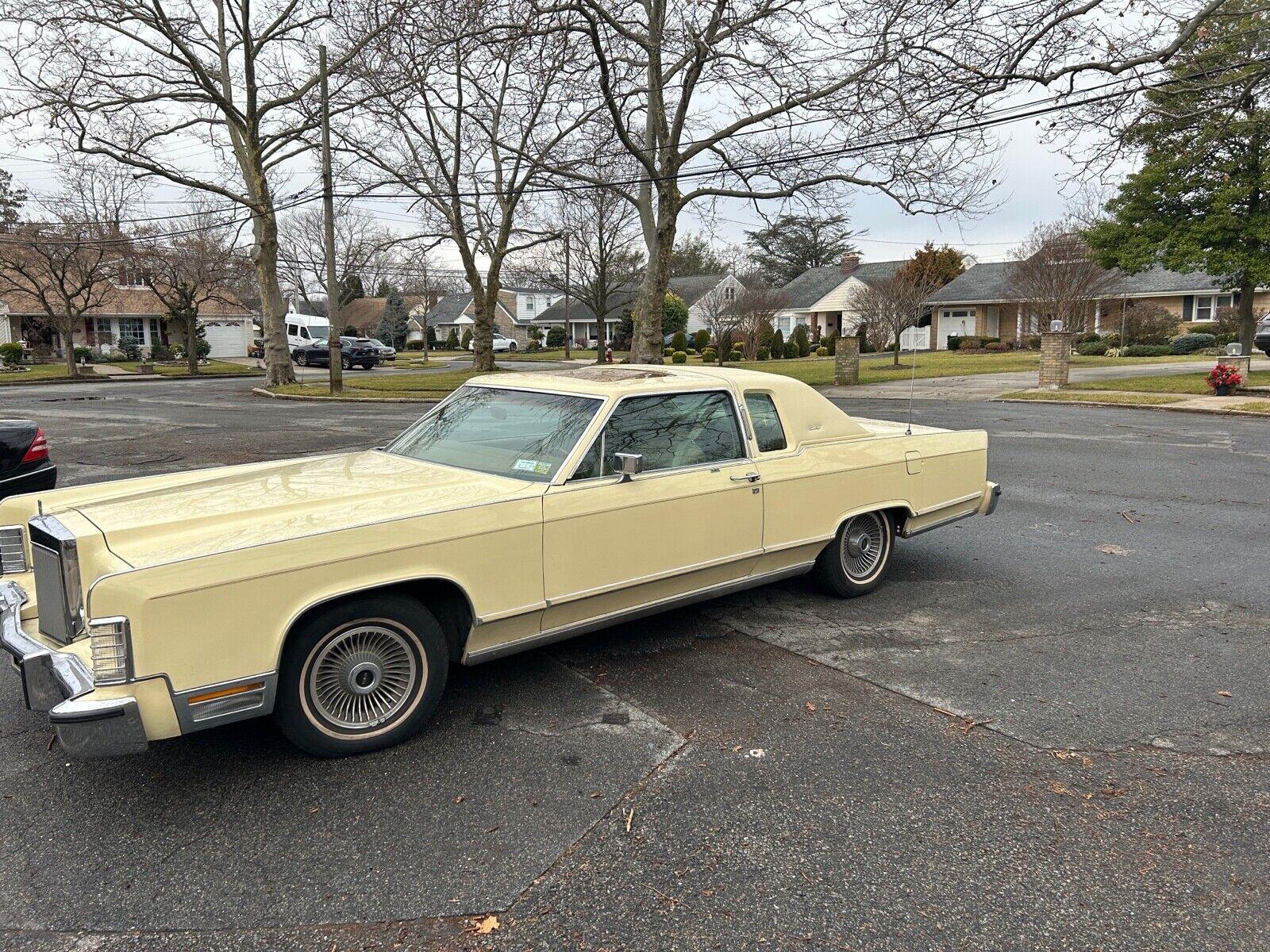 1979 lincoln continental 34500 original miles