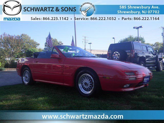 1989 mazda rx-7 convertible manual transmission one owner leather seats
