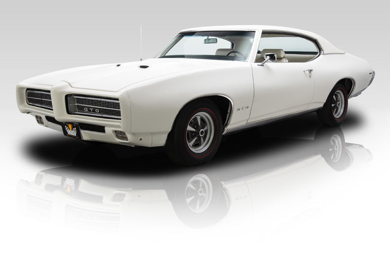 frame off restored numbers matching triple white gto 400 v8 th400 ps pb a/c