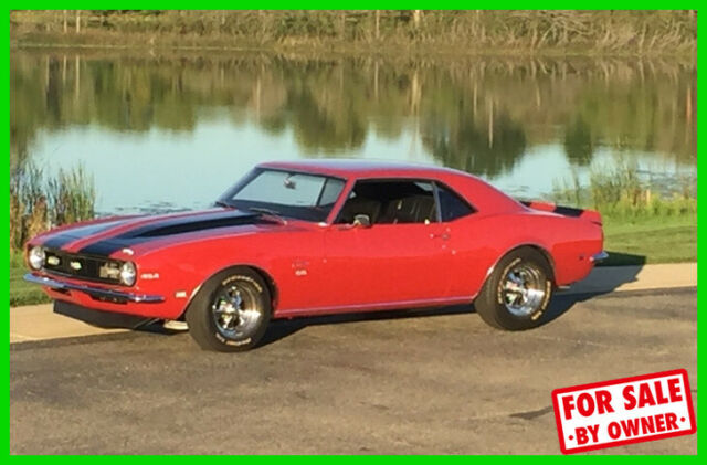 1968 chevrolet camaro ss coupe 8-cylinder gasoline 2-door 3-speed mi c84600