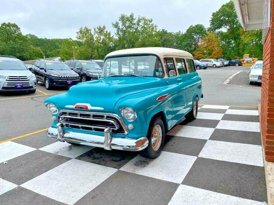 1957 chevrolet suburban 46152 miles excellent condition