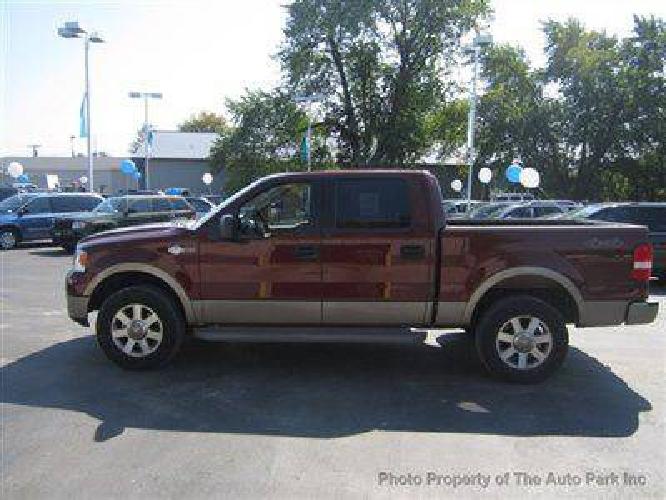 used 2005 ford f-150 king ranch 4x4 truck, 97,857 miles in plymouth, in