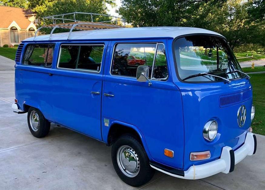 1972 volkswagen bus/vanagon westfalia restored