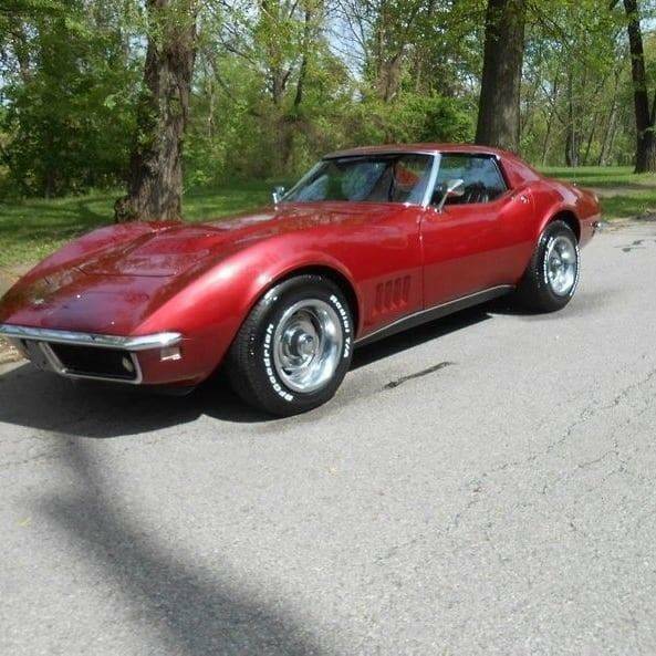 1968 chevrolet corvette 427 4 speed coupe w matching numbers 27k miles see video