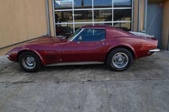 used 1971 chevrolet corvette t- tops, 0 miles in astoria, ny
