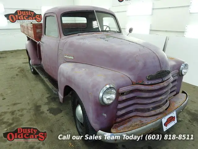 1950 red runs drives body inter vgood 235 i6 4spd man!