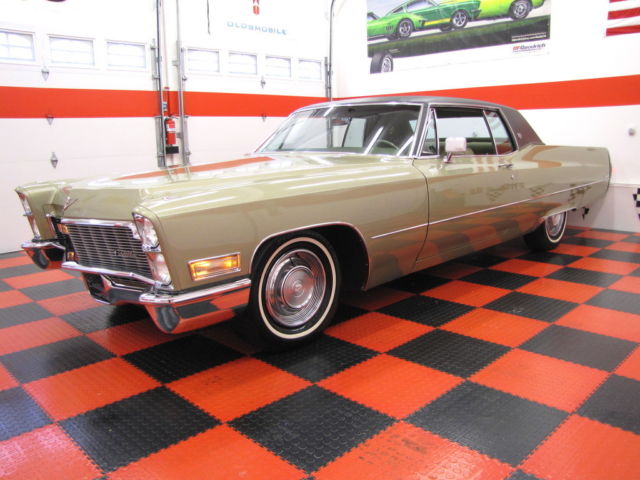 1968 cadillac coupe deville 72k mi spectacular cond. ready to cruise