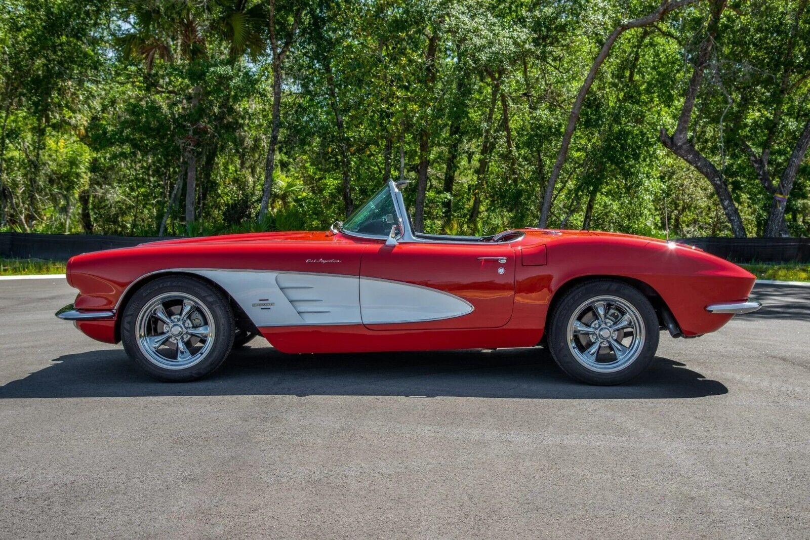 1961 chevrolet corvette 5 7 liter lt1 v8 four-speed manual