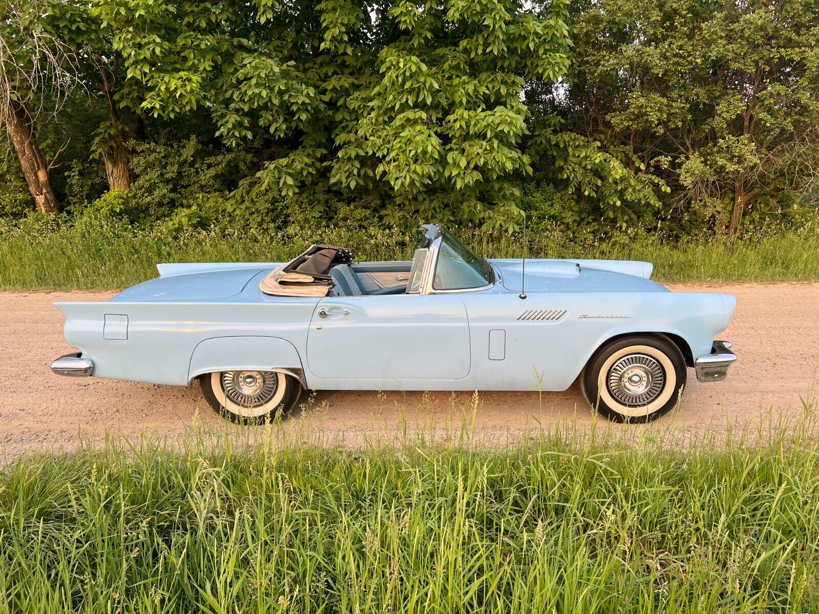 1957 ford thunderbird gasoline convertiblet automatic