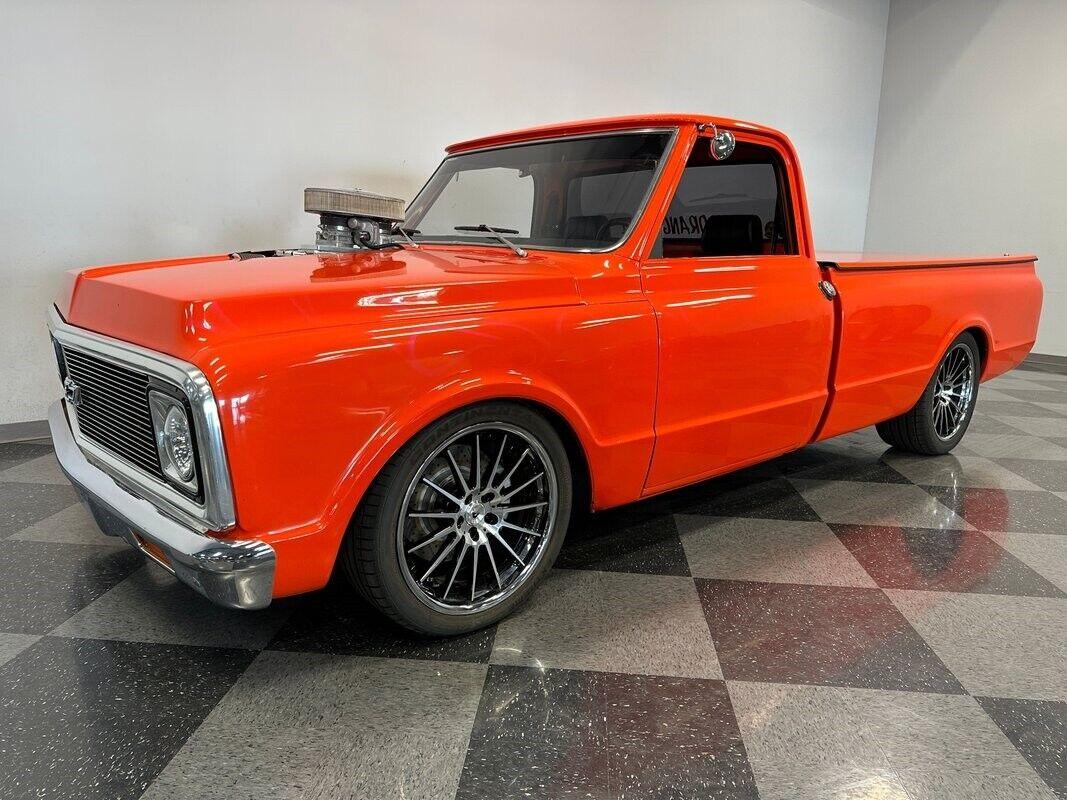 1971 chevrolet c 10 ls restomod ls based supercharged v8 1774 miles