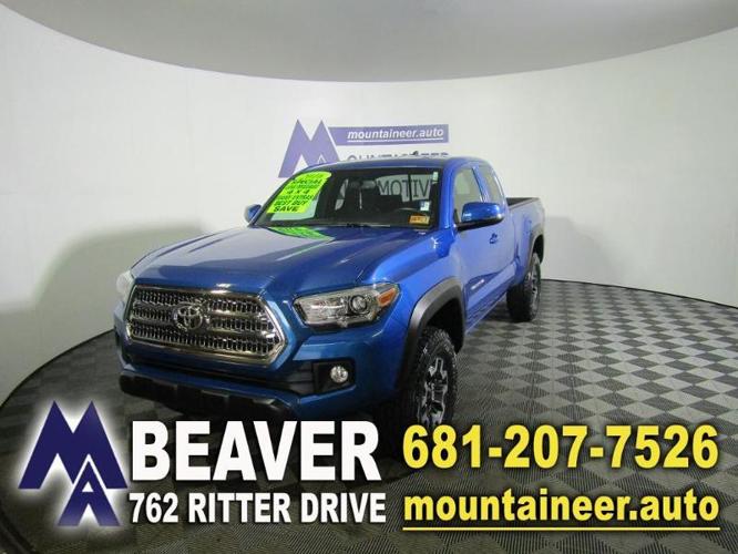 2016 toyota tacoma trd sport 4x4 trd sport 4dr access cab 6.1 ft lb 6m for sale in beckley, west virginia