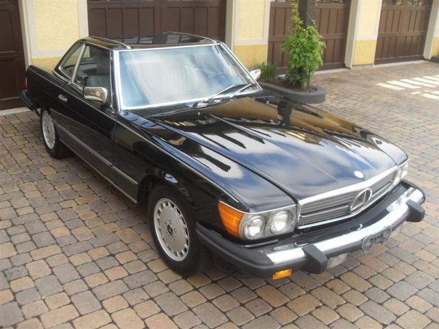 560sl: both tops, well maintained, garaged, cd, original becker, priced to sell!