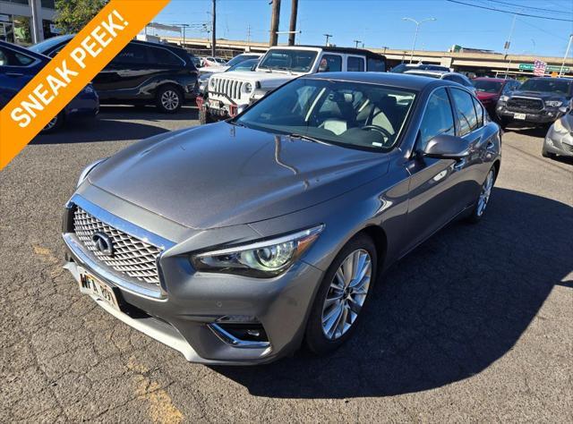 2021 infiniti q50 3.0t luxe