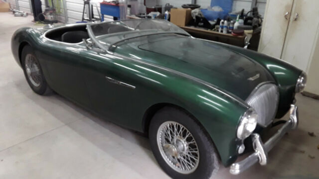 barn find 1953 austin healey 100-4 stored for 40 years