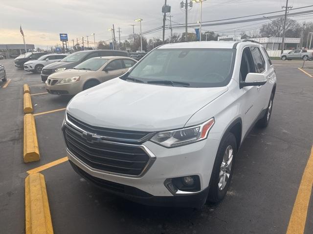 2021 chevrolet traverse lt leather