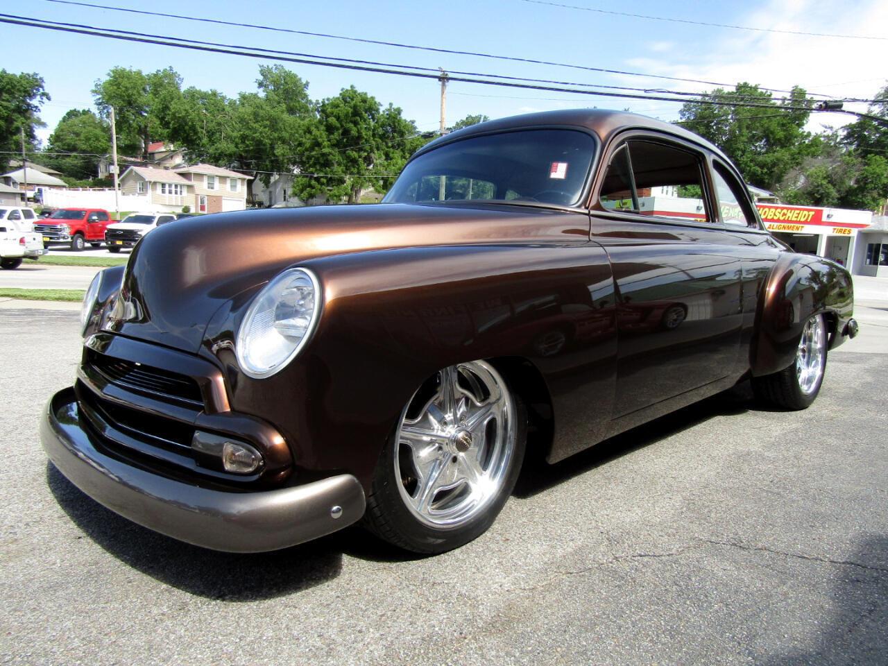 1951 chevrolet business coupe brown 355ci automatic 9 miles