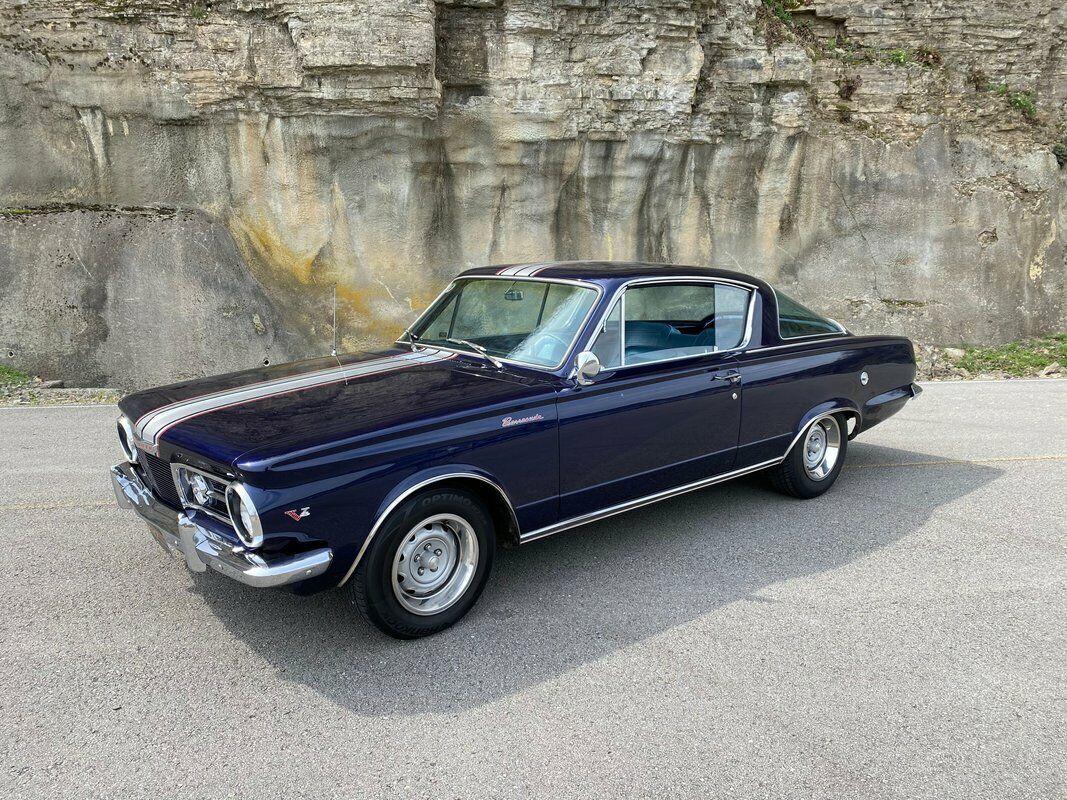 1965 plymouth barracuda fantastic condition blue metallic