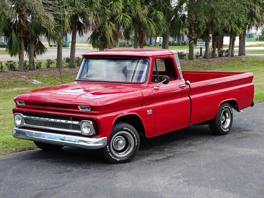 1966 chevrolet c 10 custom great truck 327 v8 engine 36962 miles