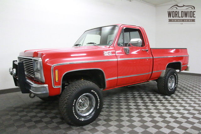 1977 gmc high sierra sierra grande 4x4. restored! rare! winch!
