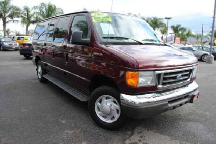 used 2007 ford e-series wagon for sale. in fontana, ca