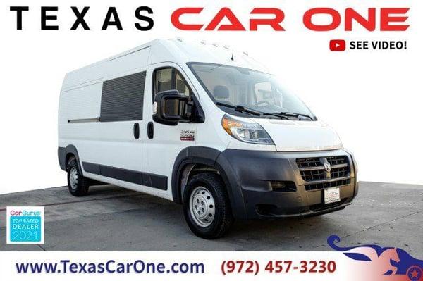 2017 ram promaster in dallas, texas