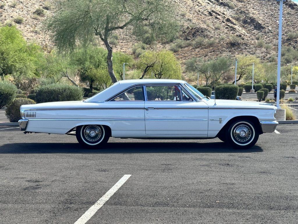 1963 ford galaxie 500 71043 miles corinthian white 2 door fastback