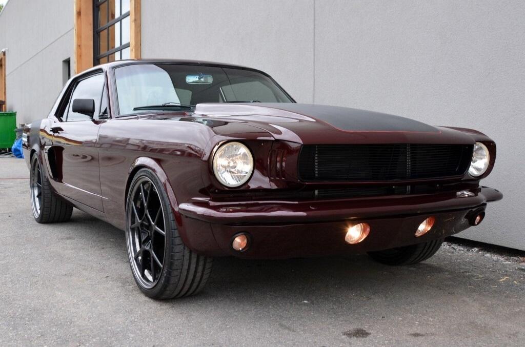 1966 ford mustang restomod coupe