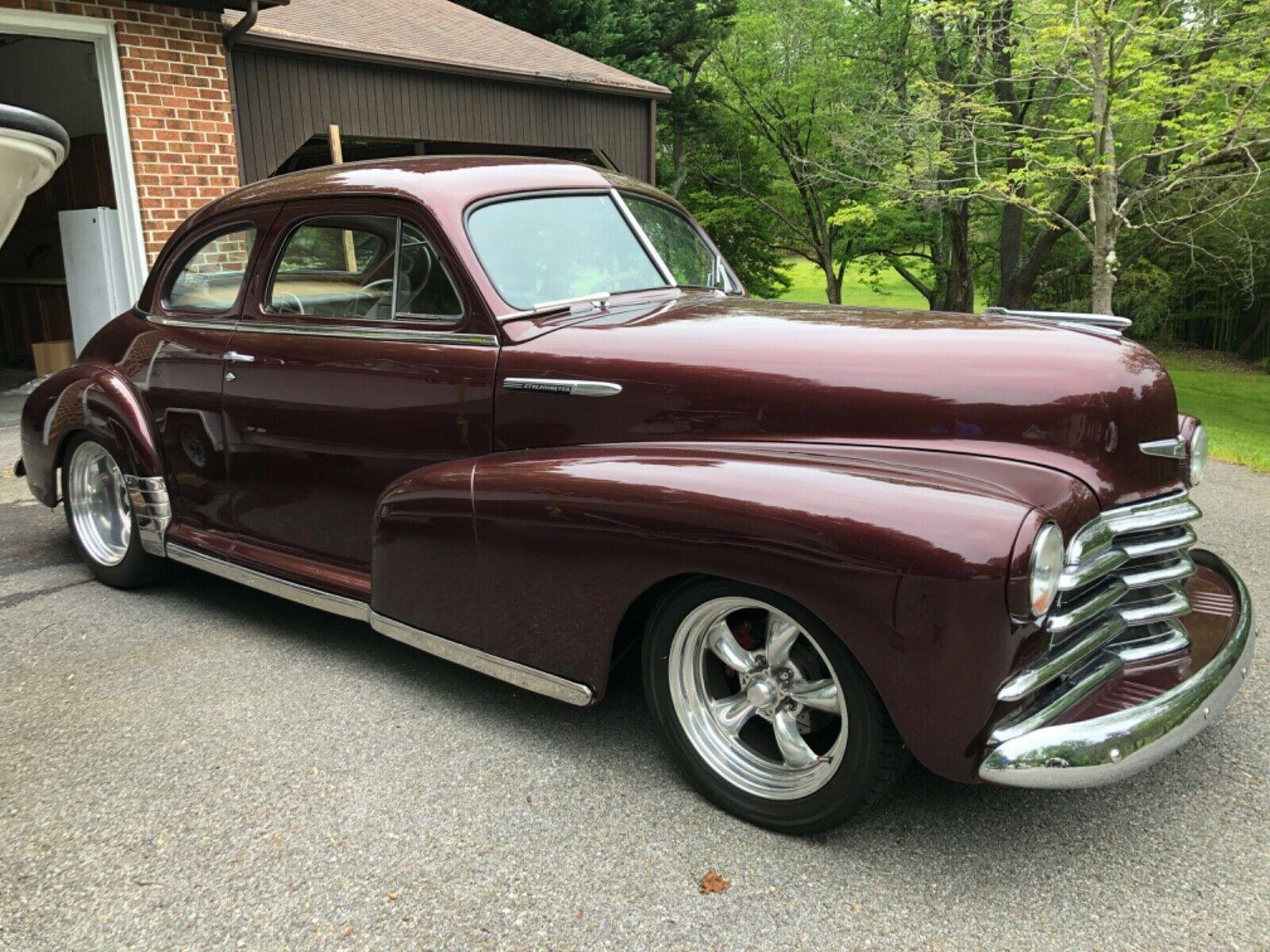 1948 chevrolet stylemaster series 2 door coupe gm 350 crate motor